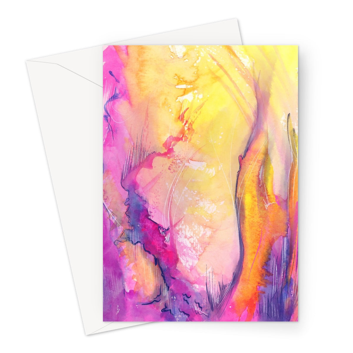 Morning Fire  Greeting Card