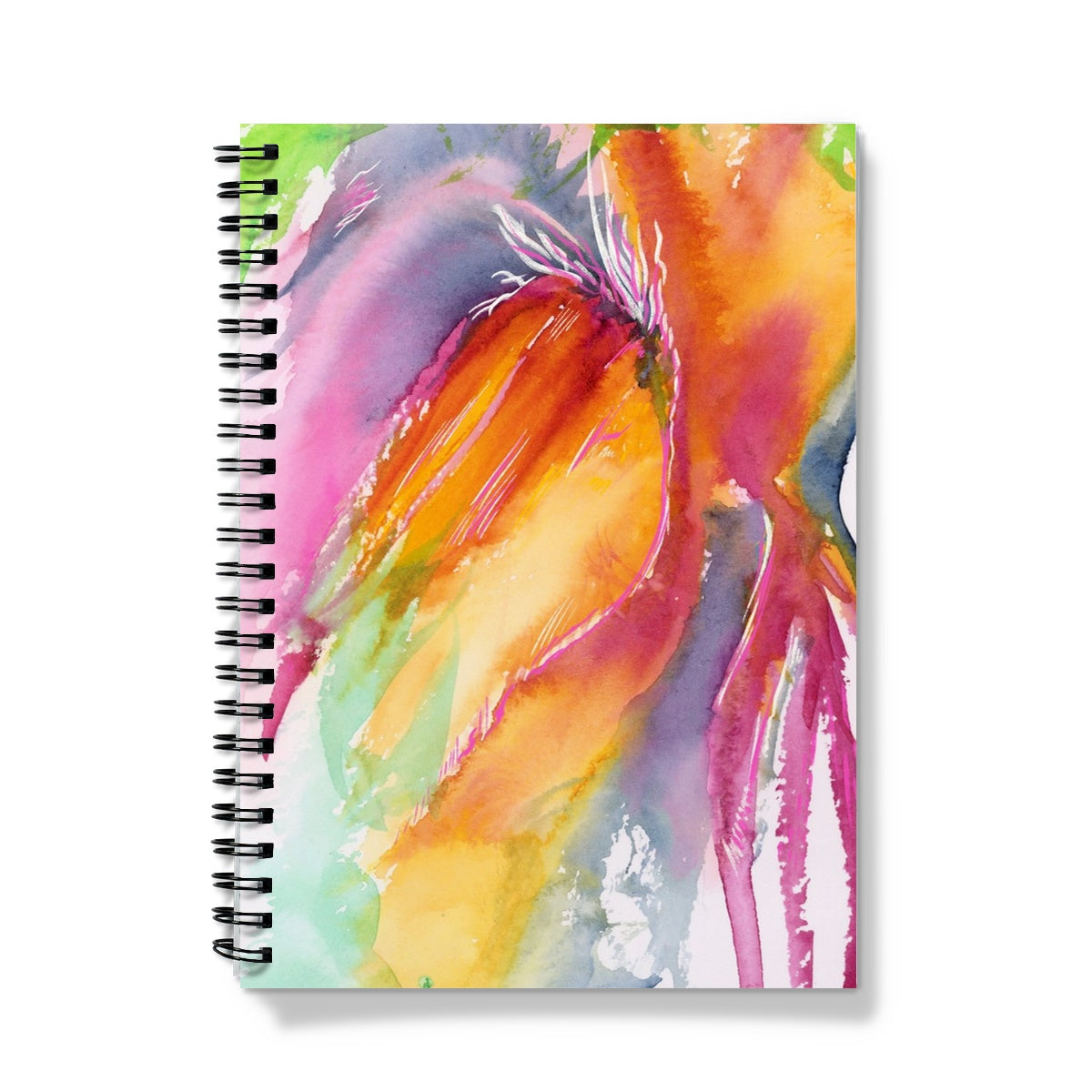 Fire and Swirls  Notebook